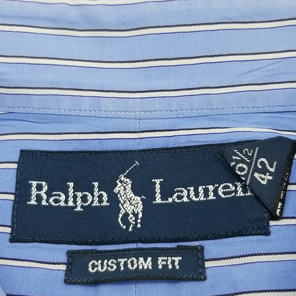Mens Polo Ralph Lauren Shirt EU 42 - Picture 2 of 3